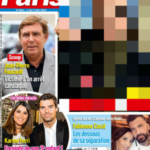 Couverture du magazine "Ici Paris" paru le 3 mai 2023