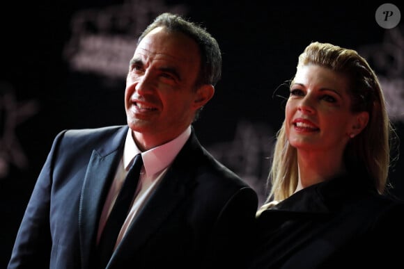 On ne sait pas exactement quand ils se sont rencontrés,
Nikos Aliagas avec sa compagne Tina Grigoriou - 19ème édition des NRJ Music Awards à Cannes. © Dominique Jacovides/Bestimage 