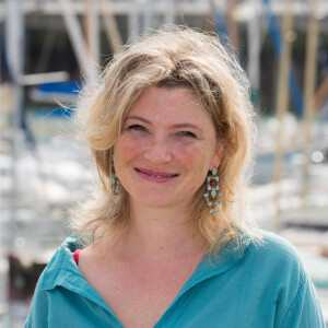 Cécile Bois au photocall du film "Envers et contre tous" lors du 17ème Festival de Fiction TV de La Rochelle. Le 11 septembre 2015