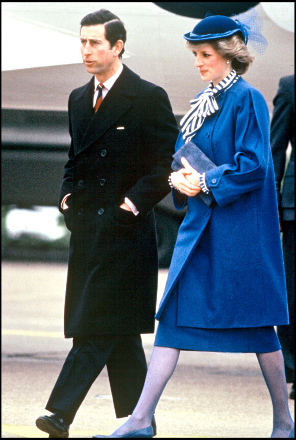 Lady Diana et le prince de Galles