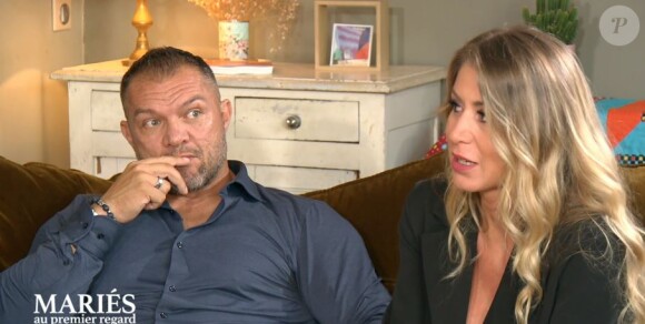 Le couple a retrouvé Estelle Dossin pour faire le point sur sa relation
Jessica et Pascal dans "Mariés au premier regard 2023", épisode du 22 mai