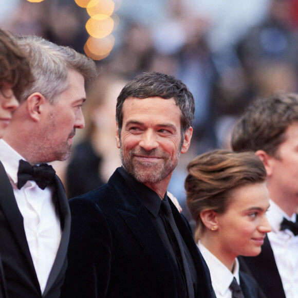 Tom Mercier, Adèle Exarchopoulos, Paul Kircher, Thomas Cailley, Romain Duris, Billie Blain, guest - Montée des marches du film " Kaibutsu (Monster) " lors du 76ème Festival International du Film de Cannes, au Palais des Festivals à Cannes. Le 17 mai 2023 © Jacovides-Moreau / Bestimage