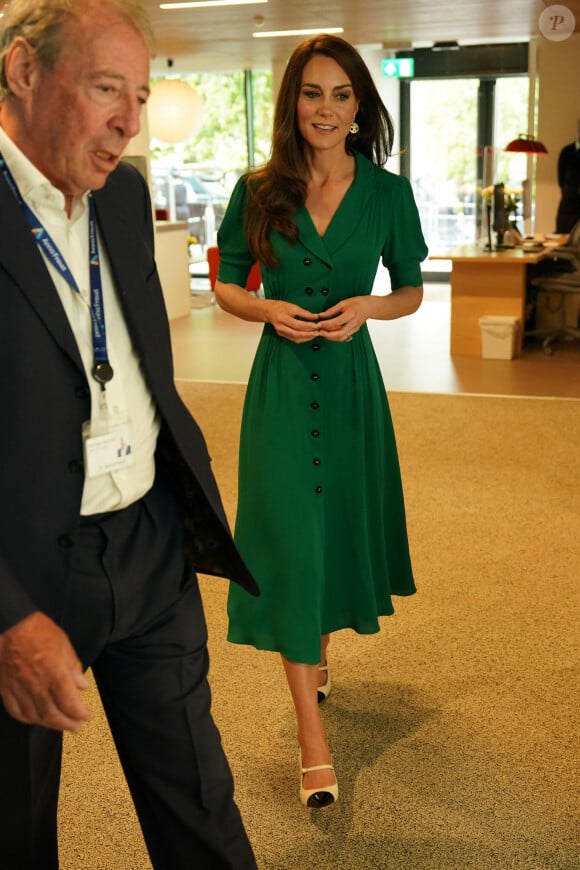 Kate Middleton a continué son combat pour la santé mentale ce jeudi.
Catherine (Kate) Middleton, princesse de Galles,visite le Centre Anna Freud, un centre de recherche, de formation et de traitement sur la santé mentale des enfants à Londres, Royaume Uni. 