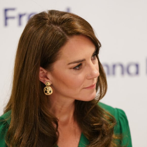 Catherine (Kate) Middleton, princesse de Galles,visite le Centre Anna Freud, un centre de recherche, de formation et de traitement sur la santé mentale des enfants à Londres, Royaume Uni, le 18 mai 2023. 