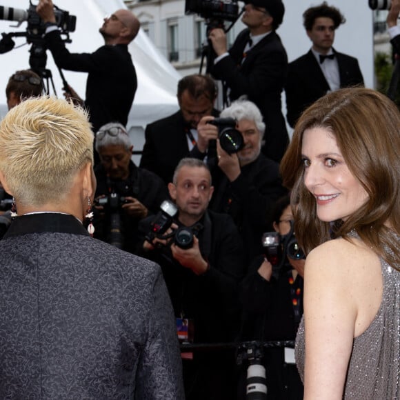 Chiara Mastroianni - Montée des marches du film " The zone of interest " lors du 76ème Festival International du Film de Cannes, au Palais des Festivals à Cannes. Le 19 mai 2023 © Jacovides-Moreau / Bestimage