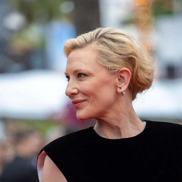 Epoustouflante, Cate Blanchett l'était définitivement ce soir à Cannes
Cate Blanchett en Louis Vuitton - Montée des marches du film " The zone of interest " lors du 76ème Festival International du Film de Cannes, au Palais des Festivals à Cannes. Le 19 mai 2023 © Olivier Borde / Bestimage