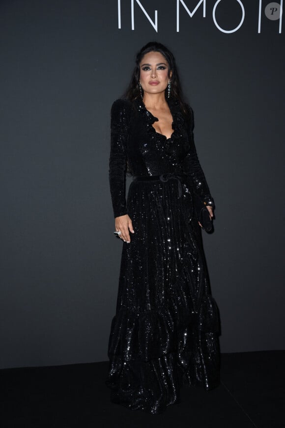 Salma Hayek - Soirée "Kering Women in Motion Award" lors du 76ème Festival International du Film de Cannes. Le 21 mai 2023 © Olivier Borde / Bestimage 