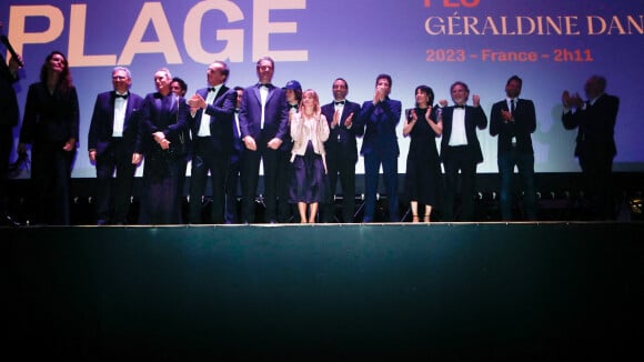 Charles Berling affiche un impressionnant maquillage à Cannes, près de Géraldine Danon pour un film à la fin tragique