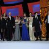 Les lauréats et les remettants lors de la 35e cérémonie des César le 27 février 2010