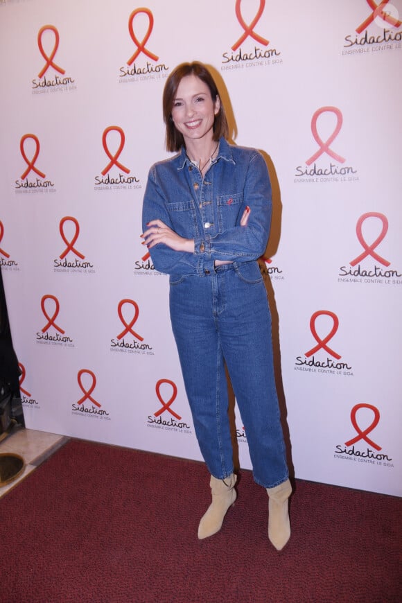 Isabelle Ithurburu - Soirée de lancement du Sidaction 2023 au théâtre Edouard VII à Paris le 6 mars 2023. © Rachid Bellak