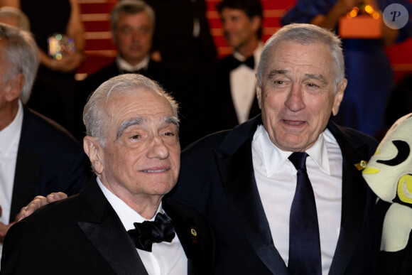 Martin Scorsese, Robert de Niro - Descente des marches du film " Killers of the flower moon " lors du 76ème Festival International du Film de Cannes, au Palais des Festivals à Cannes. Le 20 mai 2023 © Jacovides-Moreau / Bestimage