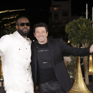 Exclusif - Gims, Patrick Bruel - Backstage - Enregistrement du Concert pour la Tolérance 2022 à Agadir, diffusée le 23 décembre sur W9 © Jack Tribeca / Bestimage 