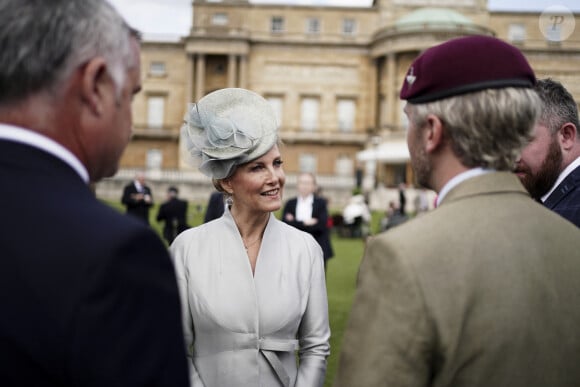 Sophie Rhys-Jones, duchesse d'Edimbourg, assiste à la Garden Party annuelle de l'Association Not Forgotten au palais de Buckingham à Londres, Royaume Uni, le 16 mai 2023. 
