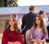 Salma et Iman étaient également présentes et émues.
Dîner de pré-mariage du prince Hussein de Jordanie et de Rajwa al Saif, au palais royal à Amman (Jordanie), le 22 mai 2023. Le mariage du fils aîné du roi Abdallah II et de la reine Rania de Jordanie avec Rajwa al Saif, sera célébré le 1er juin 2023. 