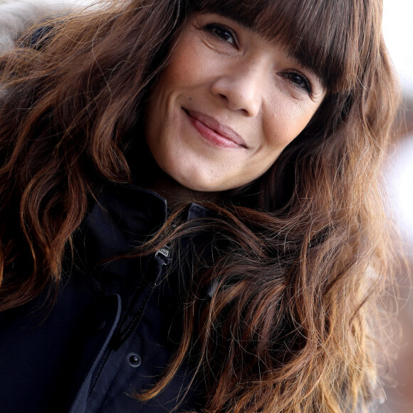 Mélanie Doutey au photocall du film "Le Temps des secrets" lors de la 25ème édition du Festival international du film de comédie de l'Alpe d'Huez, France, le 21 janvier 20222. © Dominique Jacovides/Bestimage 