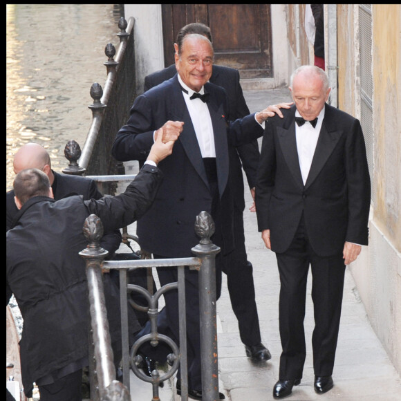 Jacques Chirac et François Henri Pinault