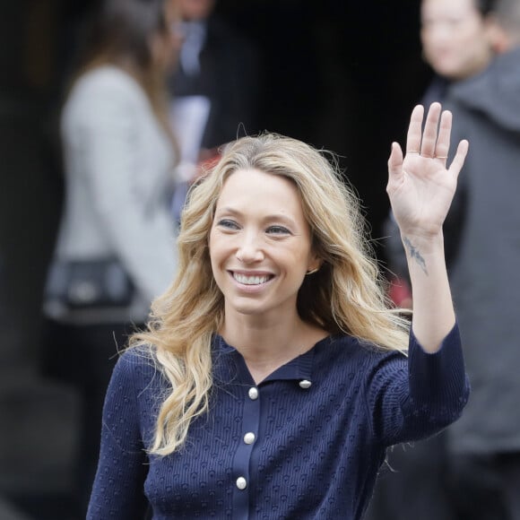 Naissance - Laura Smet est maman d'un petit garçon - Laura Smet - Sorties du défilé de mode printemps-été 2019 "Chanel" au Grand Palais à Paris. Le 2 octobre 2018 © Veeren-CVS / Bestimage 