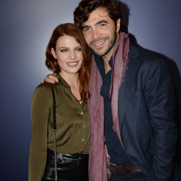Exclusif - Elodie Frégé et son compagnon Gian Marco Tavani - Soirée de lancement de la marque Trilobe Watches au musée des Arts et Métiers à Paris, France, le 17 décembre 2018. © Rachid Bellak/Bestimage 