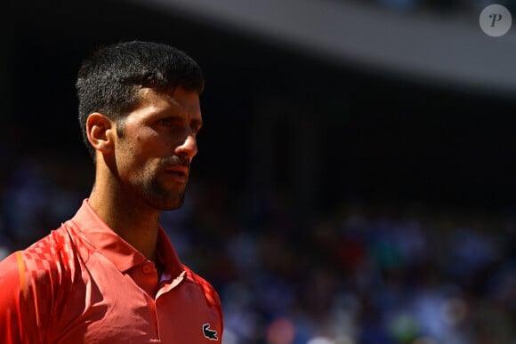 Novak Djokovic au coeur d'une grosse polémique à Roland-Garros
Novak Djokovic ( Serbie ) - N.Djokovic s'impose face à A.Kovacevic lors des Internationaux de France de Tennis de Roland Garros. © Federico Pestellini / Panoramic / Bestimage