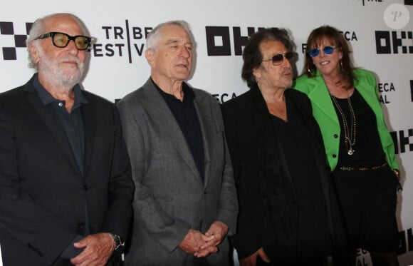Michael Mann, Robert De Niro, Al Pacino - Projection du film "Heat" suivie d'un débat lors du festival du film de Tribeca à New York le 17 juin 2022