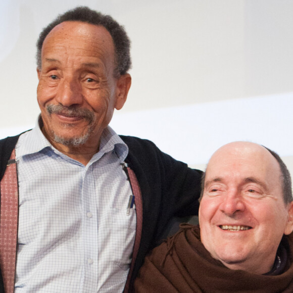 Philippe Pozzo di Borgo et Pierre Rahbi, à Toulouse, le 12 octobre 2014.
© Gilles Bouquillon / Bestimage