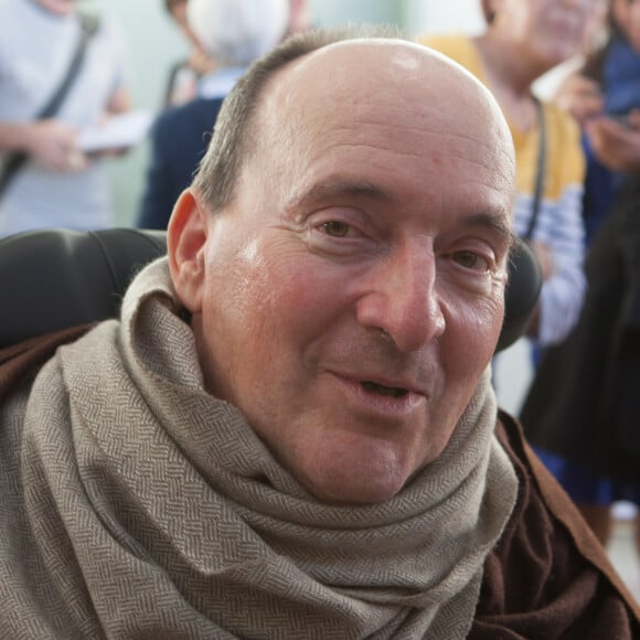 Philippe Pozzo di Borgo à Toulouse, le 12 octobre 2014, à l'occasion d'un colloque organisé par l'association "Une place pour chacun".
© Gilles Bouquillon / Bestimage