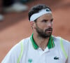 Le tennisman été opposé à Alexander Zverev ce lundi 5 juin
Exclusif - Grigor Dimitrov lors des internationaux de tennis de Roland Garros à Paris le 5 juin 2023. © Cyril Moreau / Bestimage
