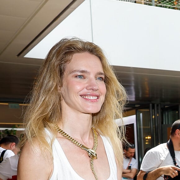 Natalia Vodianova au village lors des Internationaux de France de tennis de Roland Garros 2023, à Paris, France, le 9 juin 2023. © Jacovides-Moreau/Bestimage 