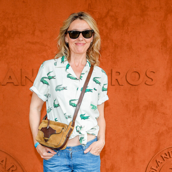 Anne Marivin au village lors des Internationaux de France de tennis de Roland Garros 2023, à Paris, France, le 9 juin 2023. © Jacovides-Moreau/Bestimage 