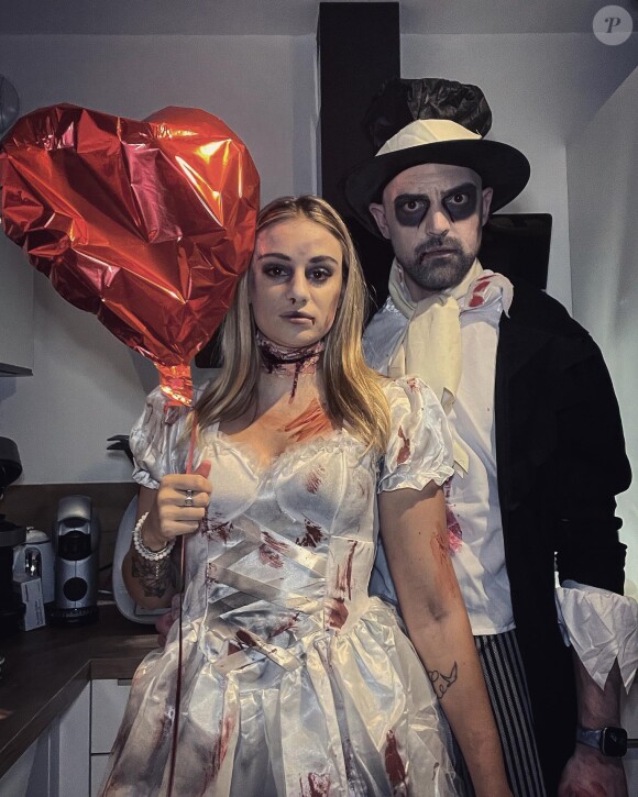 Alicia et Bruno de "Mariés au premier regard" à Halloween