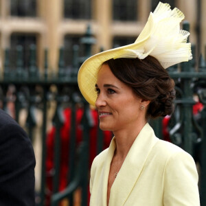 Pippa et James Middleton - Les invités à la cérémonie de couronnement du roi d'Angleterre à l'abbaye de Westminster de Londres, Royaume Uni, le 6 mai 2023. 