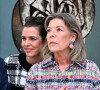 Elles sont scrutées du soir au matin, à la moindre apparition médiatique officielle.
Le prince Albert II de Monaco, Charlotte Casiraghi et la princesse Caroline de Hanovre durant le vernissage de l'exposition Humanoïdes de l'artiste George Condo au Nouveau Musée National de Monaco. © Bruno Bebert / Bestimage