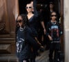 Le rappeur a été critiqué pour avoir amené sa fille North à cet événement.
Exclusif - Kim Kardashian et sa fille North West, Ryan - Sorties du défilé de mode Haute-Couture automne-hiver 2022-2023 "Balenciaga" à Paris. © Tiziano Da Silva-Pierre Perusseau / Bestimage