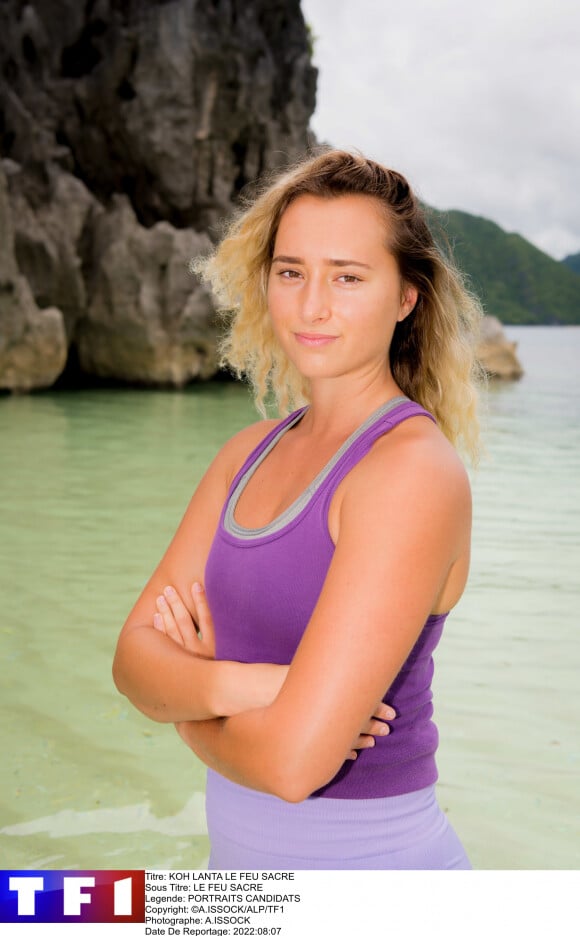 Portrait de la candidate Tania dans "Koh-Lanta, le Feu sacré". ©A.ISSOCK/ALP/TF1