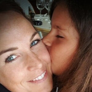 Aurélie Vaneck complice avec sa fille Liberté
