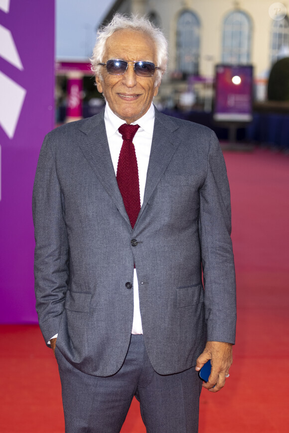 Gérard Darmon lors de la première du film "L'amour c'est mieux que la vie" lors de la 47éme édition du Festival du Cinéma Américain de Deauville le 9 septembre 2021. © Olivier Borde / Bestimage 