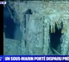 Depuis dimanche, un sous-marin a disparu en mer.
Images du sous-marin disparu @ BFM