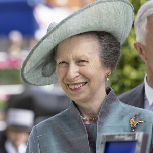 La princesse Anne lors du premier jour de la course hippique Royal Ascot 2023, à Ascot, Royaume Uni, le 20 juin 2023.