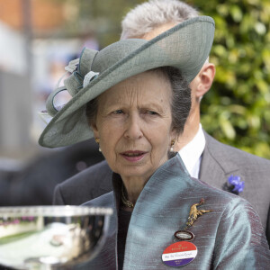 La princesse Anne lors du premier jour de la course hippique Royal Ascot 2023, à Ascot, Royaume Uni, le 20 juin 2023.