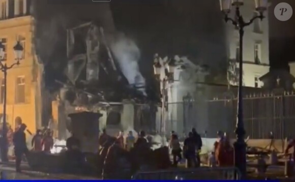 En tout cas, on dénombre 37 blessés dont 4 graves.
Images de l'explosion de la rue Saint Jacques à Paris, le 21 juin 2023. @ BFMTV