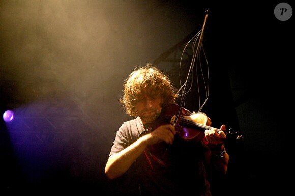 Yann Tiersen lors du festival "La tombée de la nuit" à Rennes en 2005. Photo de Francois Lepage / ABACAPRESS.COM