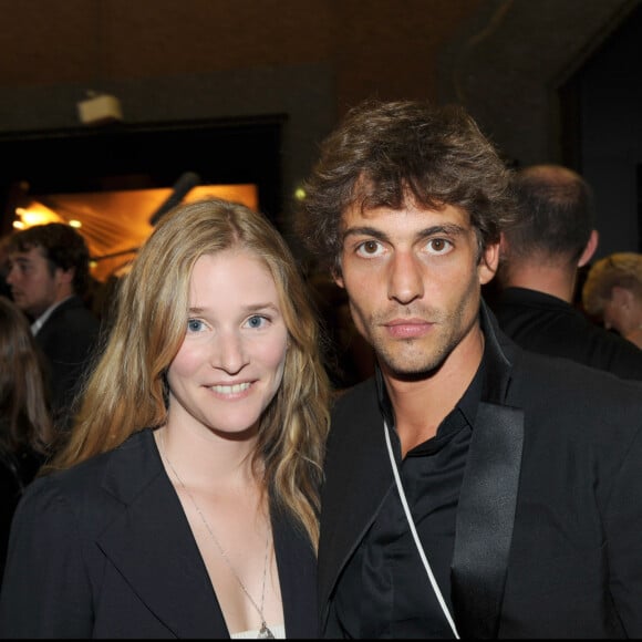 Natacha Régnier et Guillaume Bounaud - Vernissage de l'exposition des oeuvres et des vitrines des galeries Lafayette réalisées par David Lynch.