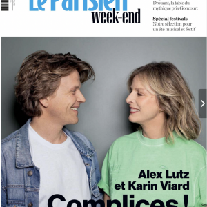 Dans "Le Parisien week-end", les deux acteurs ont multiplié les confidences
Le magazine Week-end du Parisien du 23 juin 2023