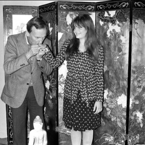 Jean-Louis et Marie Trintignant à Paris en 1980.