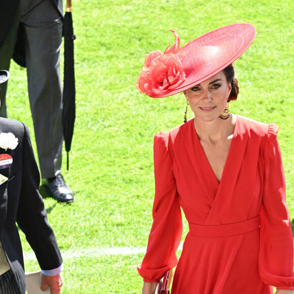 Kate Middleton - La procession royale du Royal Ascot du 23 juin comprenait notamment le roi Charles et la reie Camilla, ainsi que le prince et la princesse de Galles. 23 juin 2023. Photo by Doug Peters/EMPICS/ABACAPRESS.COM