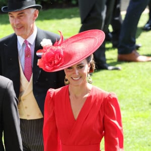 Kate Middleton - La procession royale du Royal Ascot du 23 juin comprenait notamment le roi Charles et la reie Camilla, ainsi que le prince et la princesse de Galles. 23 juin 2023. Photo by Stephen Lock/i-Images/ABACAPRESS.COM