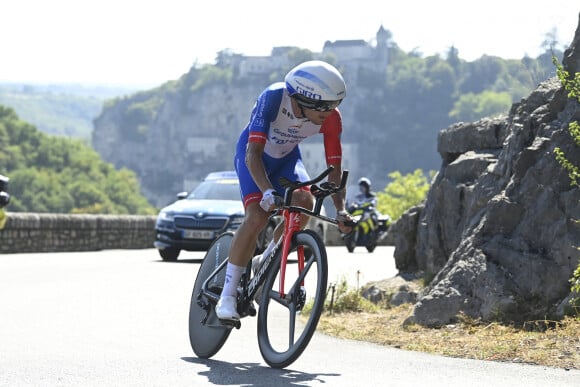 Valentin Madouas - 20ème étape du Tour de France 2022 entre Lacapelle-Marival et Rocamadour, le 23 juillet 2022.