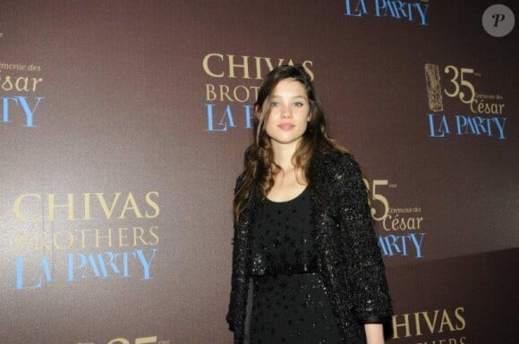 Astrid Berges-Frisbe  à la Chivas Party, après les César 2010 