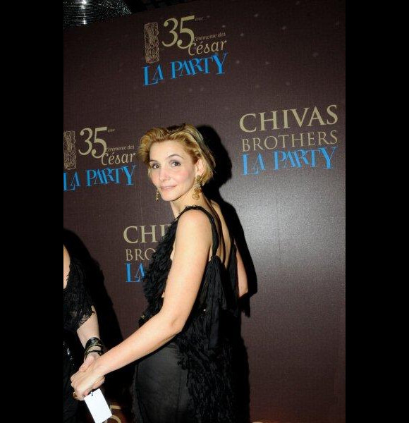 Clotilde Courau assiste à la Chivas Party, le 27/02/2010