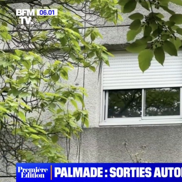 Capture d'écran du reportage de BFMTV sur Pierre Palmade le week-end du 8 mai 2023